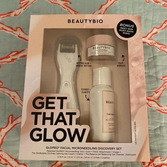 BNIB BeautyBio's Get That Glow Microneedling Discovery Set - Picture 6 of 12